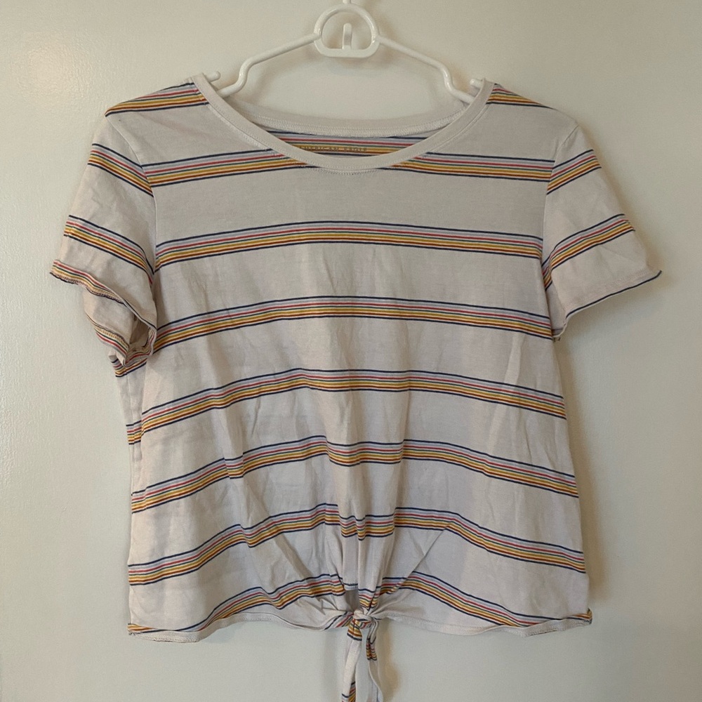 American Eagle Striped Tee
